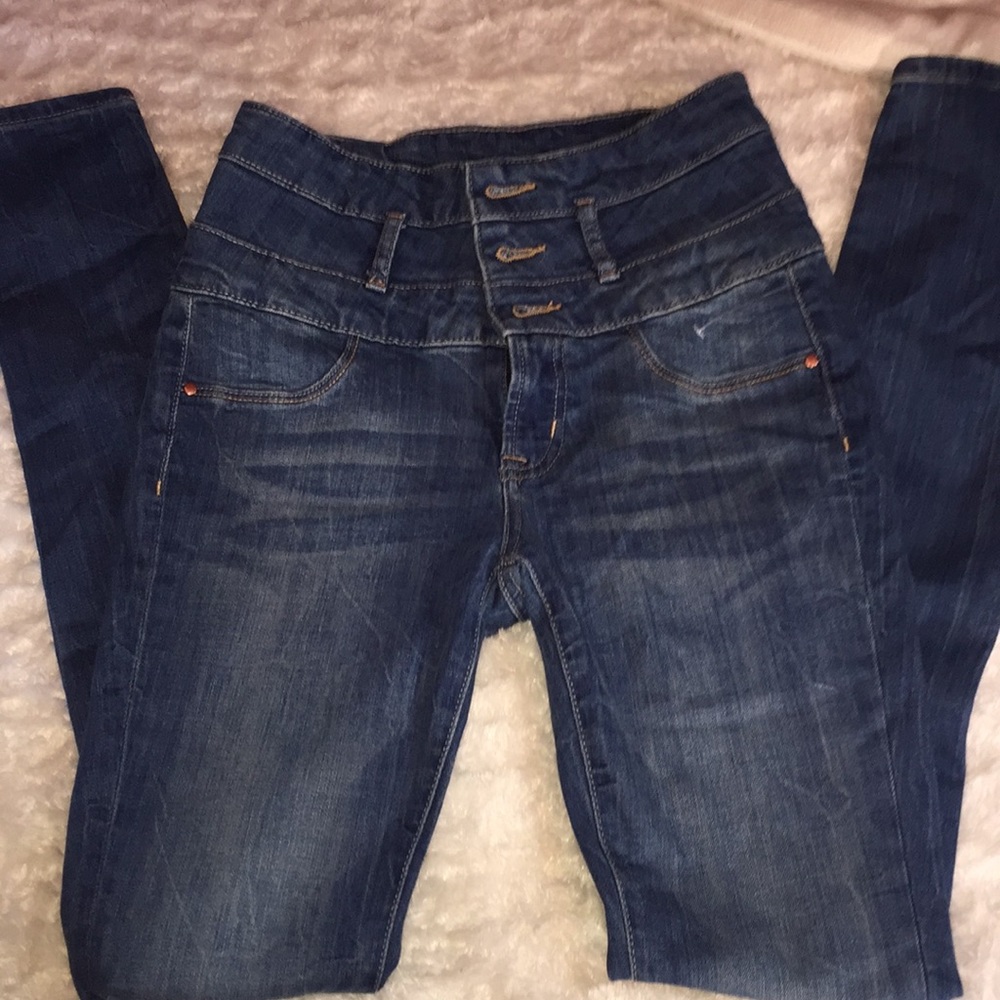 Charlotte Russe - High-Waisted Skinny